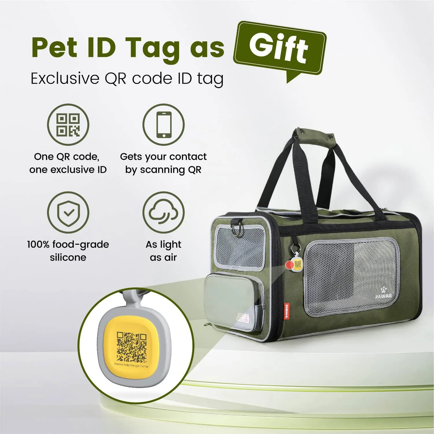 Guacal Plegable Aprobado por Aerolínea con Ampliación Lateral para Mascotas