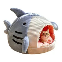 Cama Para Gatos En Forma De Tiburón