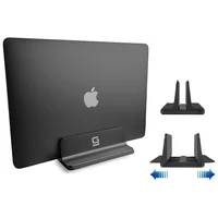 Godspin Soporte Vertical Ajustable GodSpin para Computadora Base de Aluminio Resistente y Compacta