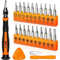 Jorest Juego De Destornilladores De Precisión 24 En 1 JOREST Con Torx Y00 P5 T5 T6 T8 Para iPhone MacBook PS5 Switch