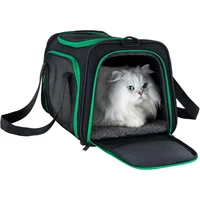 Guacal Liviano Con Carga Superior Para Mascotas Medianas Aprobado Para Viajes