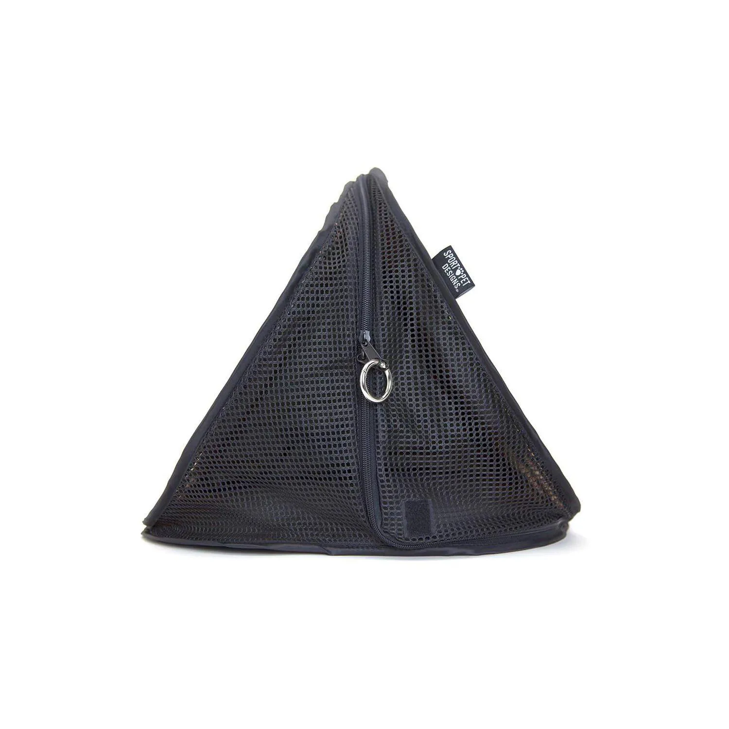Guacal Plegable Para Mascotas Liviano Con Malla Y Estampado Divertido 3