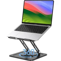 Soporte de Laptop Ajustable 360° y Elevador Ergonómico