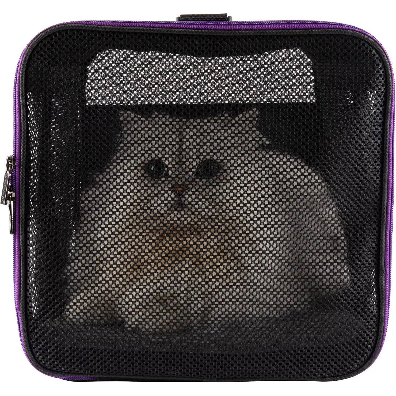 Guacal Suave para Gatos Grandes y Perros Pequeños con Entrada Superior 7