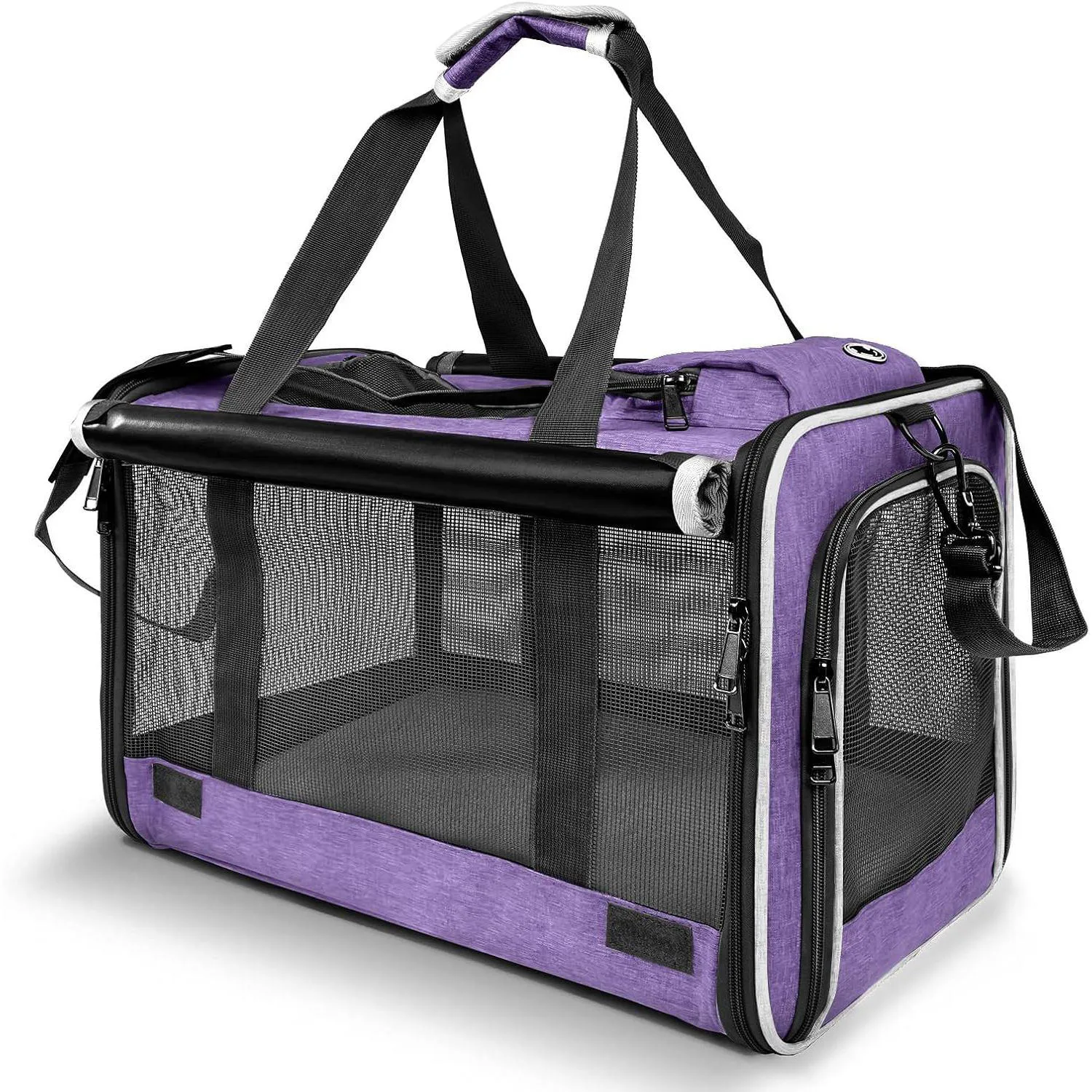 Guacal De Transporte Para Perros Y Gatos De Viaje