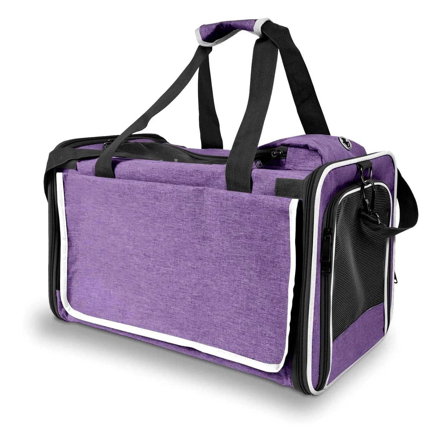 Guacal De Transporte Para Perros Y Gatos De Viaje 9