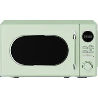 Microondas Magic Chef de Encimera 700 W con Diseño Retro y Controles Táctiles Color Verde