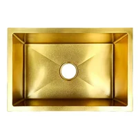 Lavaplatos Acero 304 Dorado Vintage 60*40*22Cm + Accesorios