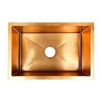 Lavaplatos En Acero 304 Oro Rosa 70*45*21cm