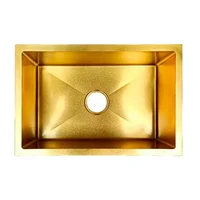 Lavaplatos En Acero 304 Dorado 60*45*21cm