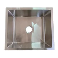 Lavaplatos En Acero 304 Plateado 51*45*21cm