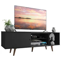 Centro de Entretenimiento Mesa para TV Dubai Hasta 65 Pulgadas Negro