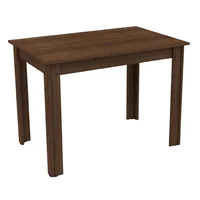 Mesa de Comedor Rectangular 6 Puestos Marrón