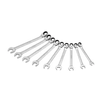 Juego de Llaves Combinadas 9 Piezas Ratchet en Pulgadas Urrea Spline