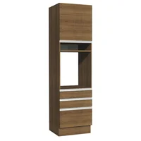 Mueble De Cocina Para Hornos Glamy 60 Cm Marrón
