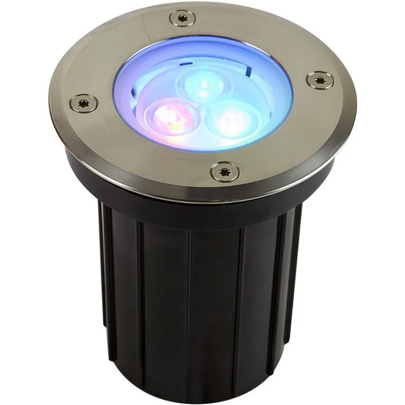Bala de Incrustar Led Integrado Dijon Rgb 3w - Homecenter.com.co