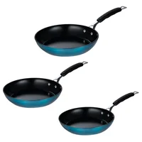 Set X 3 Sartenes Midnight Blue 20 24 y 28 cm Bergner