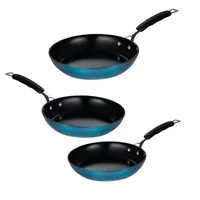 Set X 3 Sartenes Midnight Blue 16 20 24 cm Bergner