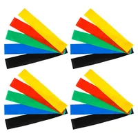 Set X20 Bandas Elásticas Resistencia Ejercicio Fisioterapia