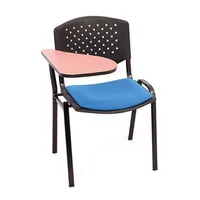 Silla Universitaria Risma Estructura Metalica Brazo Abatible Tapizada Sin Portalibros