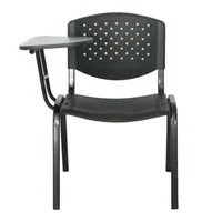 Silla de Escritorio Ejecutiva Metalica Brazo Ecualizable Sin Tapizar Negra Mundial de Sillas Risma
