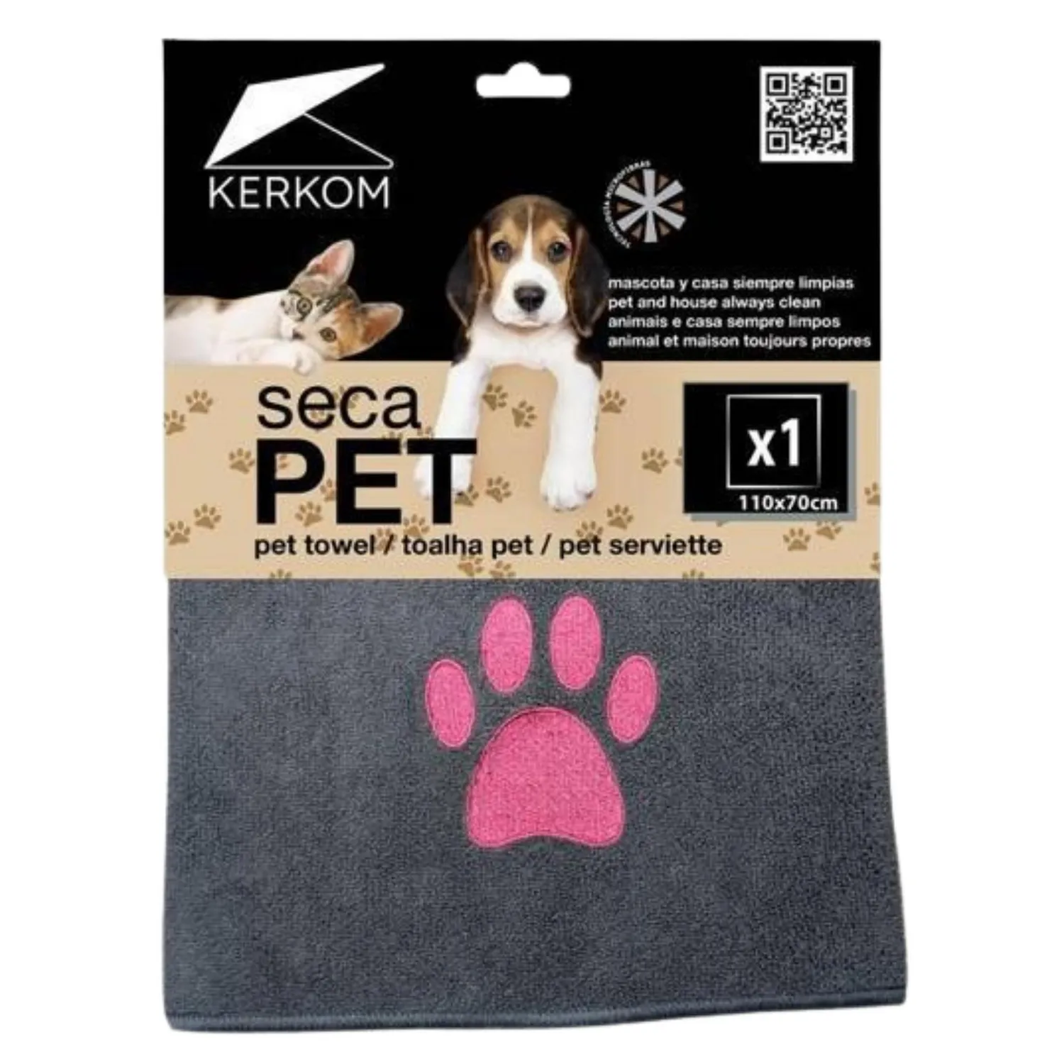 Seca Pet-mascotas 110 x 70 cm