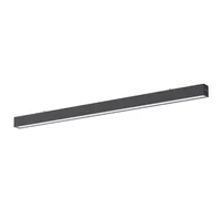 Lineales para Empotrar Sobreponer o Suspender sin Accesorios LED Integrado 4000K 38W Negra