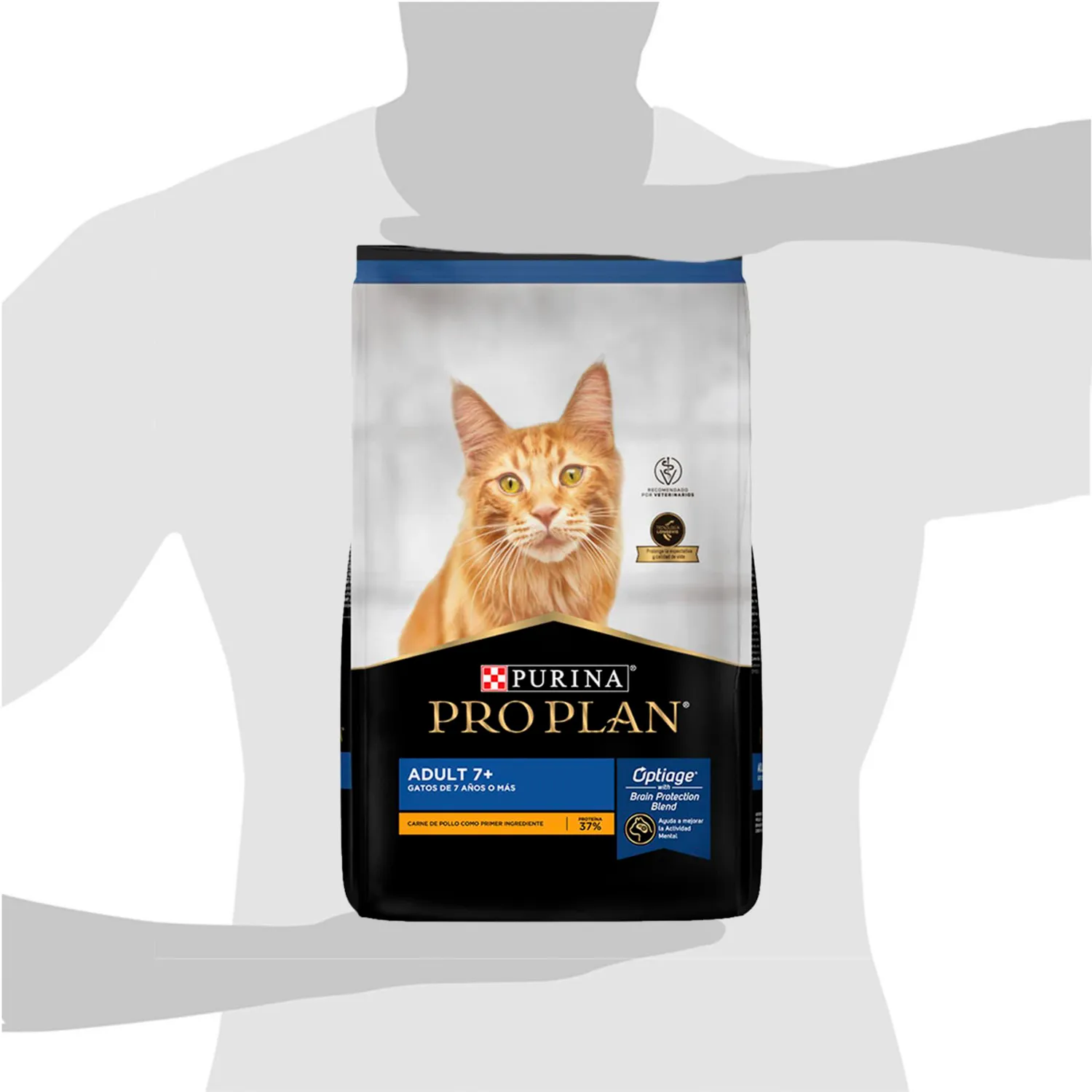 Comida Seca Para Gato Senior Pro Plan 3kg 8