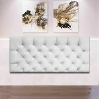 Cabecero Fantasy Flotante Blanco Ecocuero 200X60