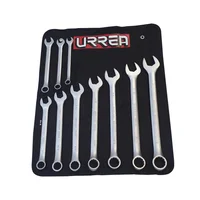 Juego de Llaves Combinadas Satinadas 15 Piezas 7 mm a 21 mm Urrea