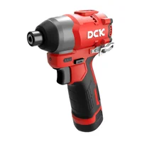 Atornillador de Impacto 12V 1/4 Pulg 140 Nm 250 W Sin Carbones Incluye 2 Baterías 2Ah + Cargador + Maletín