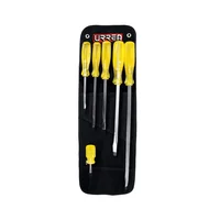Juego de Destornilladores 6 Piezas Planos 1/4'' a 3/8'' Mango Ámbar Urrea