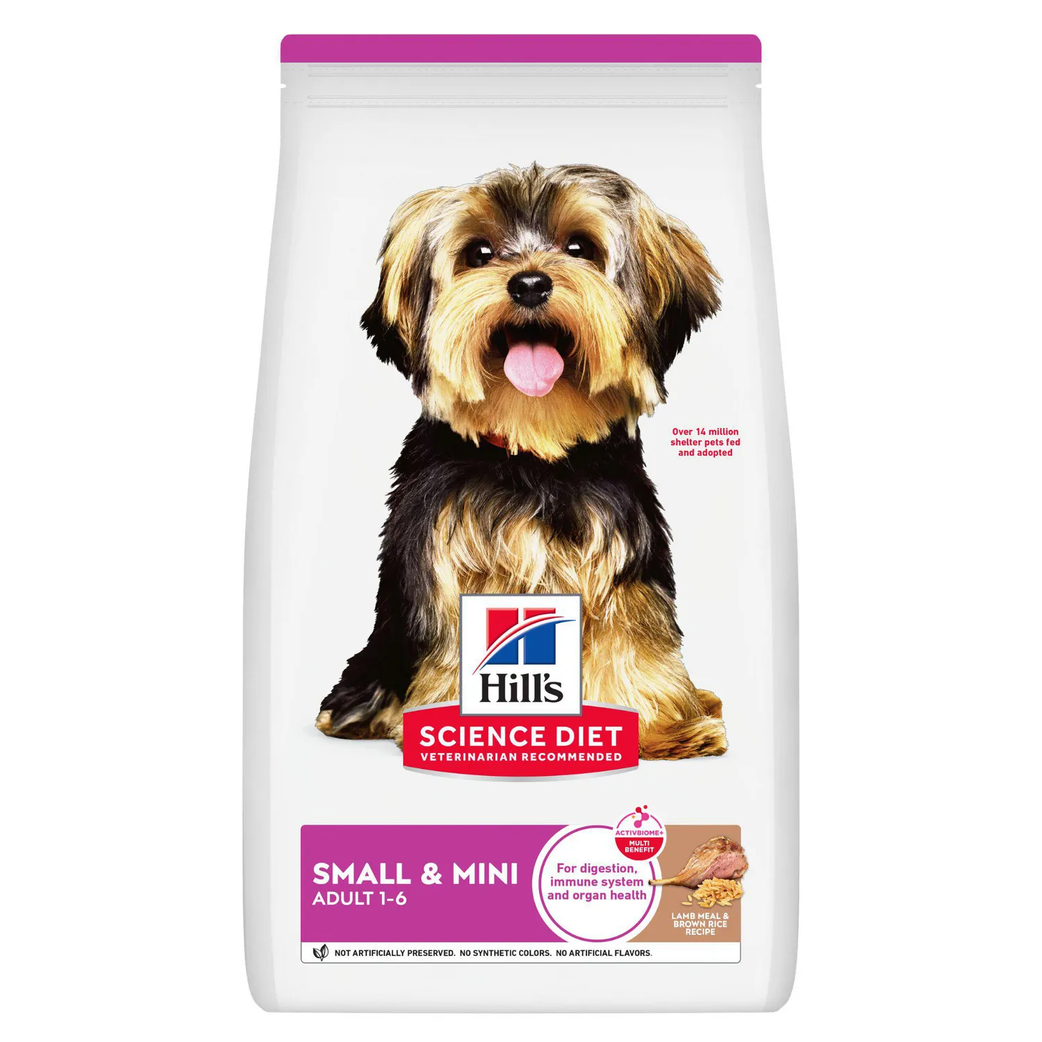 Comida Seca Para Perro Hills Small Paws Raza Pequeña Sabor A Cordero 1kg