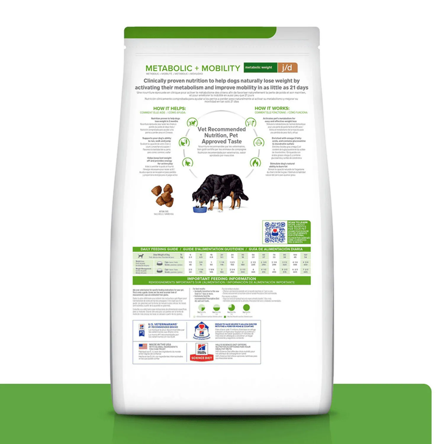 Comida Seca Para Perro Hills Prescription Diet Metabolic + Mobility 10kg
