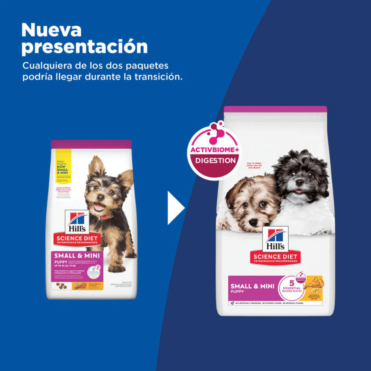 Comida Seca Para Perro Cachorro Hills Small Bites Raza Mediana 2kg 3