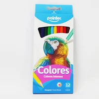 Set x12 Colores Largos Colores Intensos