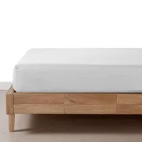 Sabana Hotel Ajustable Doble Cm 200 Hilos Blanca