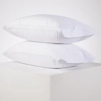 Set de 2 Fundas Hotel 52x100 200 Hilos Blanco