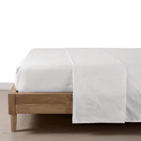 Sabana Hotel Plana Sencilla 200 Hilos Blanco Distrihogar