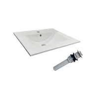Kit Lavamanos Incrustar Farzi Petit 50X40+Desague