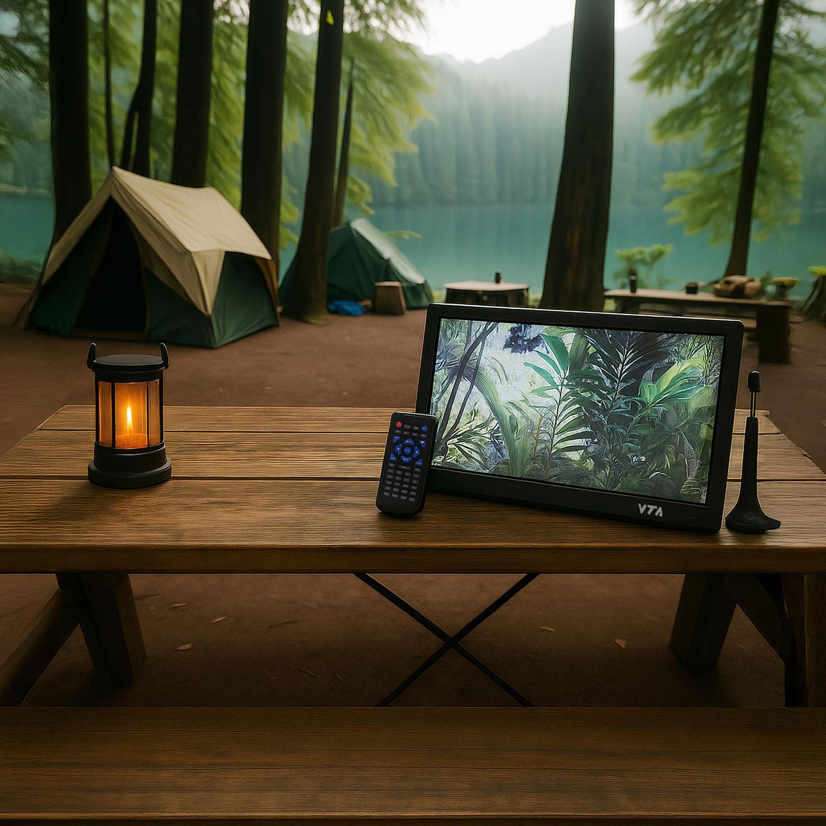 VTA PLUS - Pantalla Hd Portatil Recargable de 14'' Vta