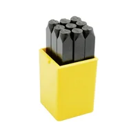 Set 9 Números De Golpe Para Marcar 8 Mm Surtek Con Estuche