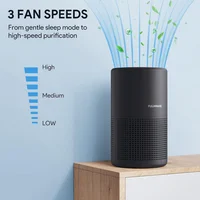 Fulminare Purificador De Aire Fulminare Portátil Con Filtro Hepa Luz Nocturna Y Temporizador