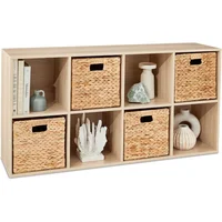 Organizador de Almacenamiento con 8 Cubos y Paneles Personalizables