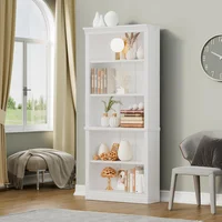 Estantería Moderna de 5 Estantes VICTONE para Almacenaje en Blanco