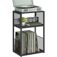 Mesa Lateral de 3 Niveles para Tocadiscos