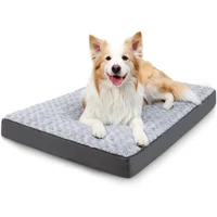 Cama Impermeable para Perros Grandes con Soporte Ortopédico Rosa