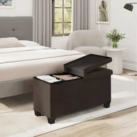 Taburete de Almacenamiento Elegante y Funcional