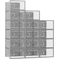 Caja Apilable Interlock para 15 Zapatos