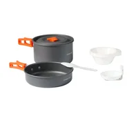 Set Ollas Aluminio Camping 2 Piezas m